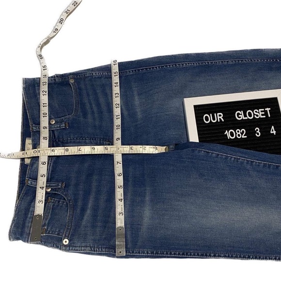 MADEWELL Stove piped Jeans, Raw hem, 26" Tall fit, 28" inseam. NWOT - Picture 6 of 6